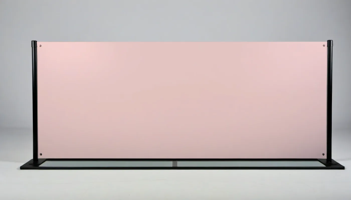 Render de referencia: estructura de photocall